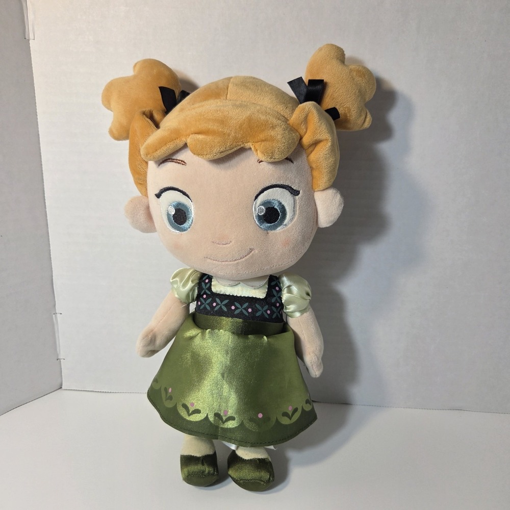 Disney Anna Toddler Kid Plush Doll Frozen 9" Stuffed Doll
